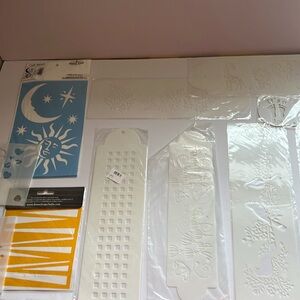 9 Stencils New in the bag